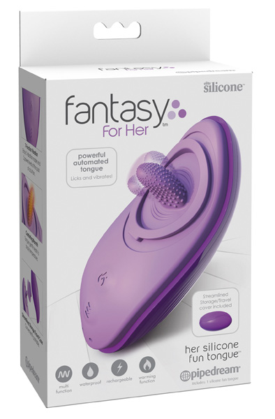 Pipedream Her Silicone Fun Tongue - Klitoris-Stimulator 3