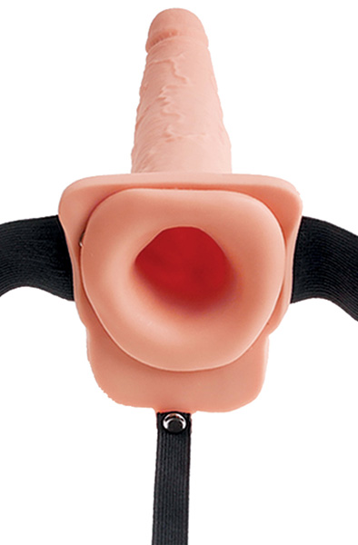 Pipedream Hollow Squirting Strap-On 23 cm - Squirting-Umschnalldildo 2