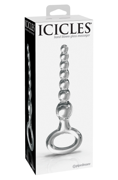 Pipedream Icicles No.67 - Analkugeln aus Glas 2