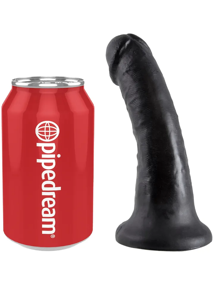 Pipedream King Cock Dildo Black 15 cm - Realistischer Dildo 3