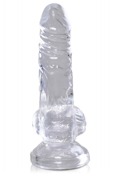 Pipedream King Cock durchsichtig 10 cm - Kleiner Dildo 2