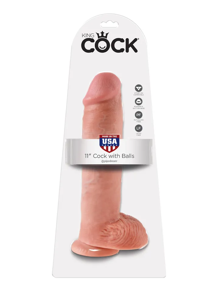 Pipedream King Cock Realistic Dildo 28,5 cm - Große Dildos 4 [full]