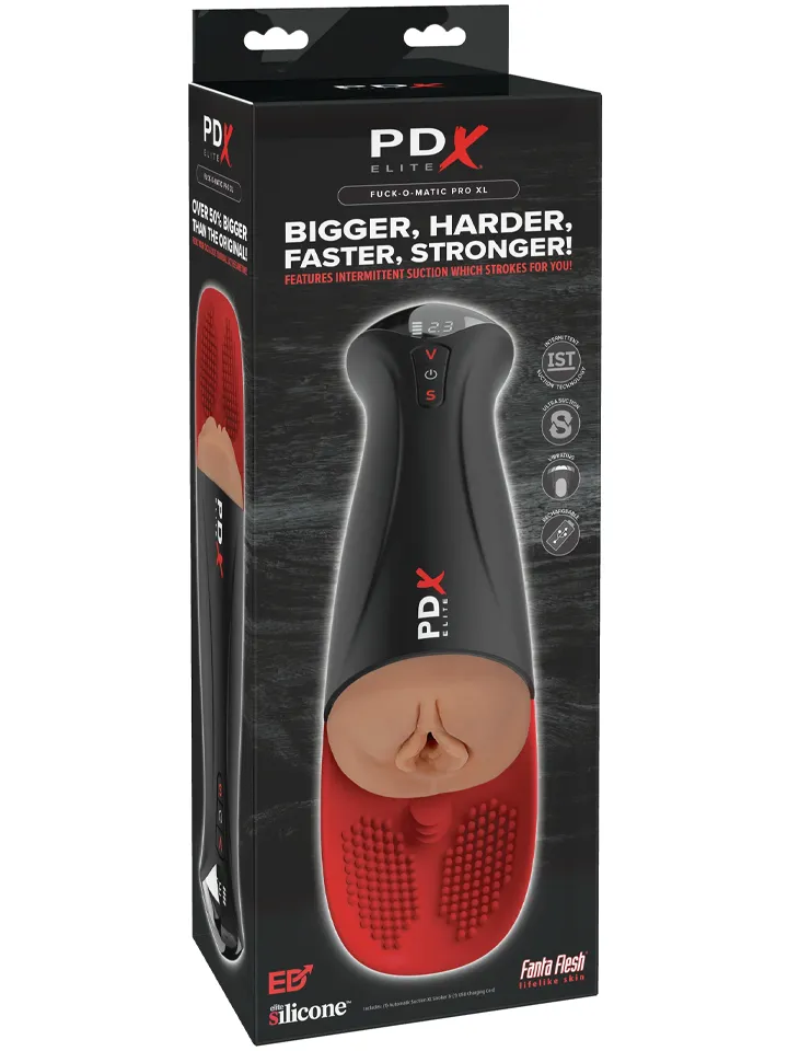 Pipedream PDX Elite Fuck-O-Matic Pro XL Braun - Automatischer Masturbator 5