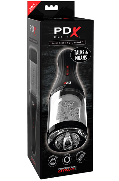 Pipedream PDX Talk Dirty Rotobator - Masturbator mit Sprachfunktion 3