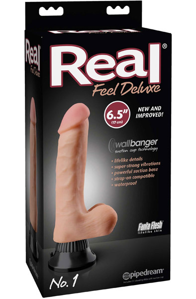 Pipedream Real Feel Deluxe 22 cm - Vibrierender Dildo 2