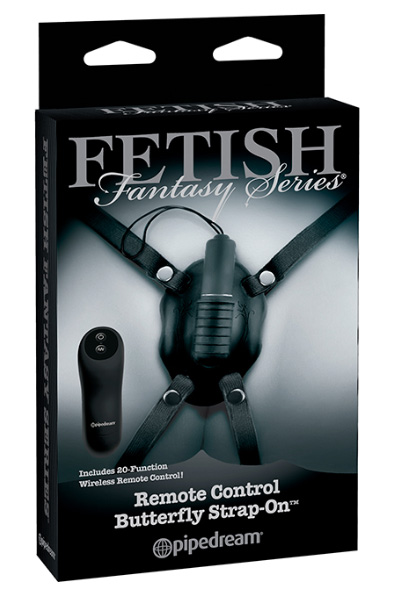 Pipedream Remote Control Butterfly Strap-On - Schmetterling Vibrator 2