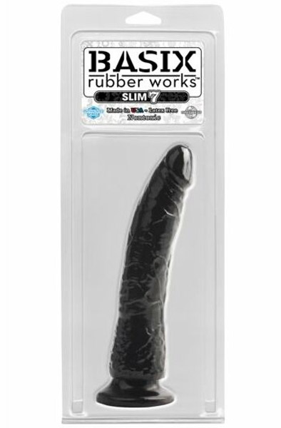 Pipedream Slim Seven Black 20,5 cm - Dildo 2