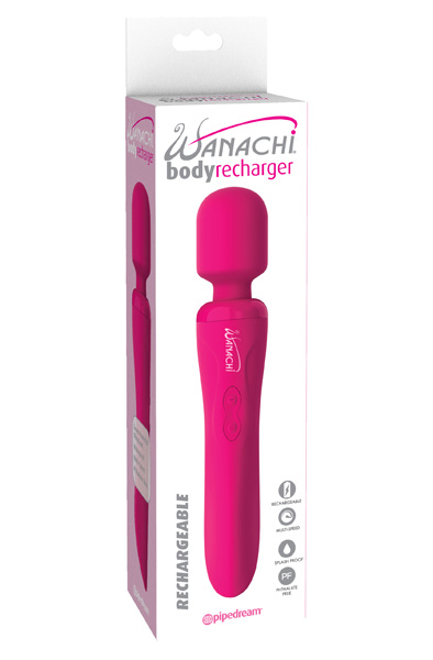 Pipedream Wanachi Body Recharger Pink - Zauberstab/Massagestab 2