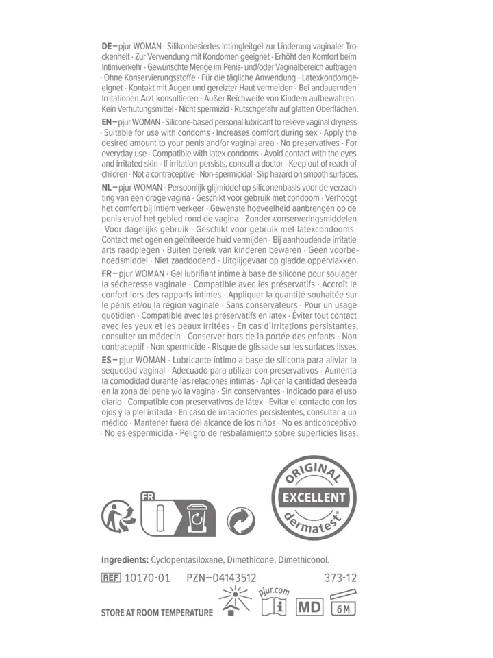 Pjur Woman Silikonbasiertes Gleitgel 100 ml - Silikonbasiertes Gleitmittel 2 [full]