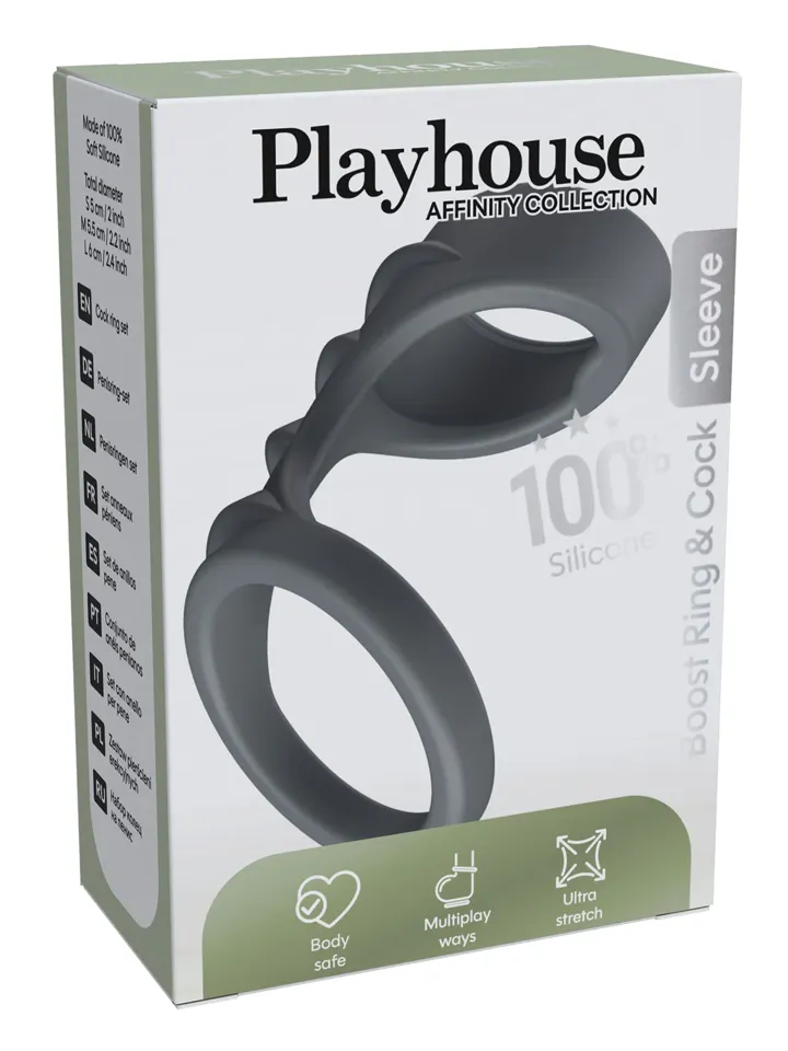 Playhouse Boost Ring & Penis Sleeve - Penisverlängerung/Penishülle 3 [full]