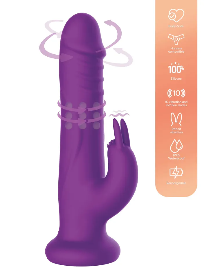 Playhouse Rotating Beads Rabbit Vibrator - Rabbit-Vibrator 1 [full]
