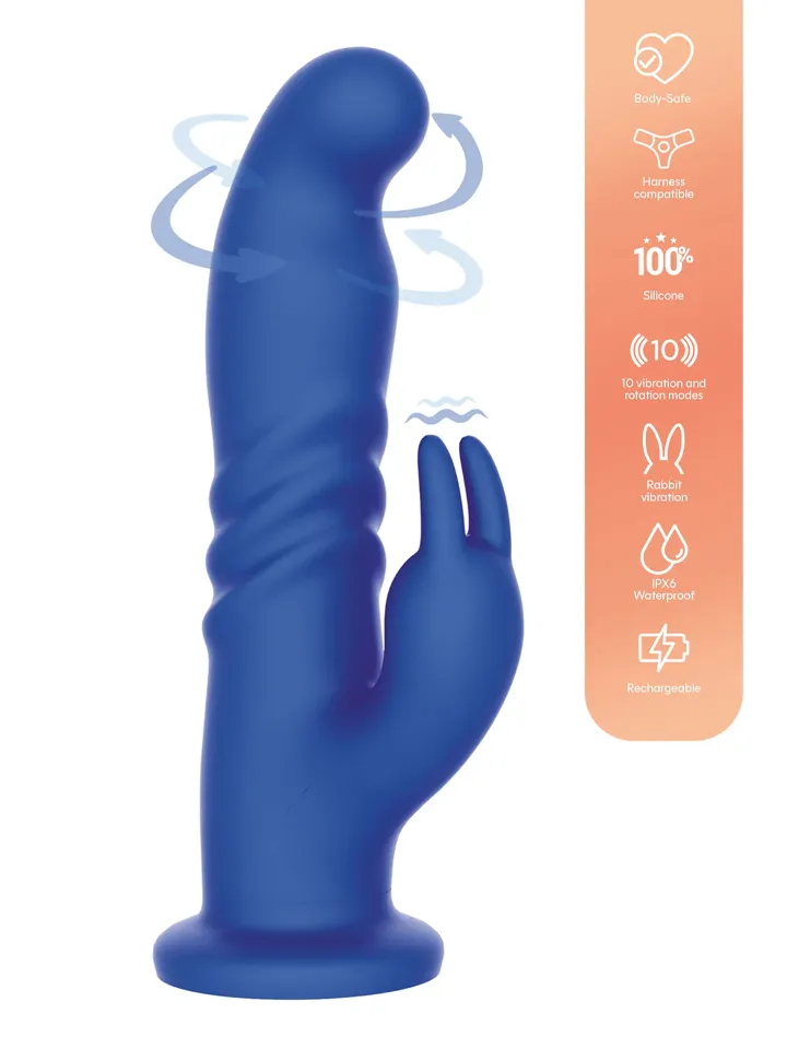Playhouse Rotating G-Spot Rabbit Vibrator - Rabbit-Vibrator 1 [full]