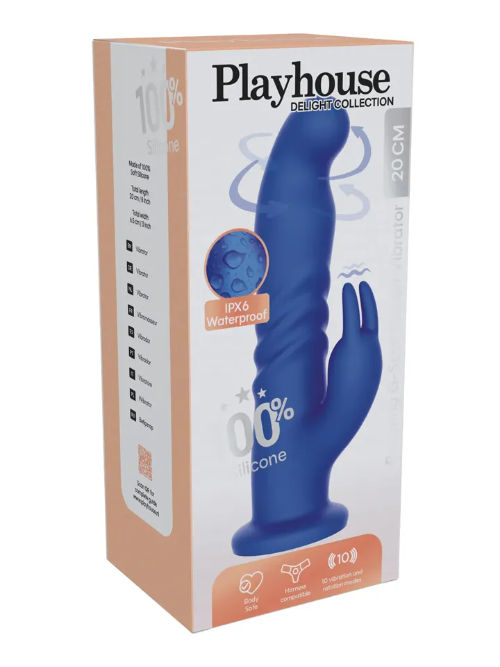 Playhouse Rotating G-Spot Rabbit Vibrator - Rabbit-Vibrator 4 [full]