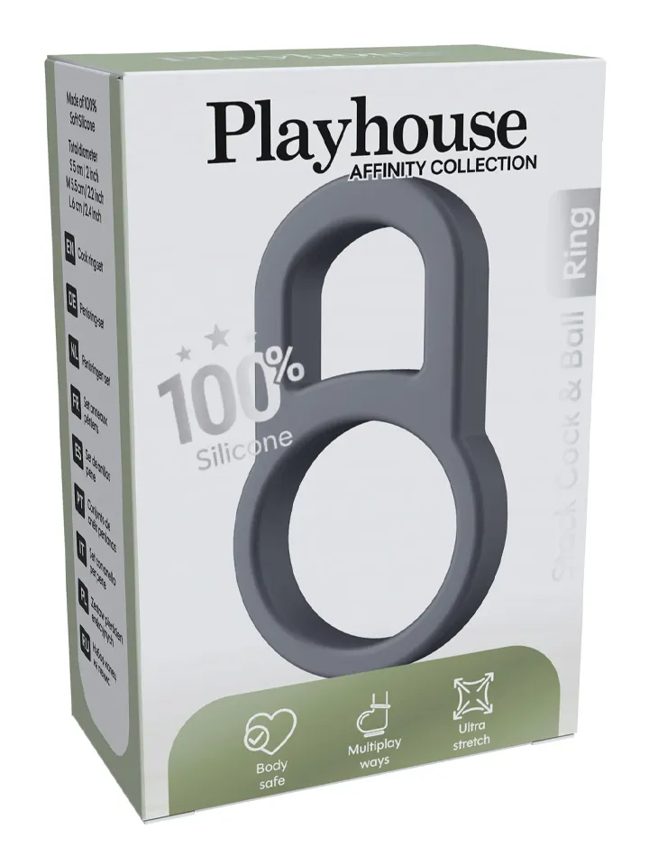 Playhouse Stack Cock & Ball Ring - Penis- und Hodensackringe 3 [full]