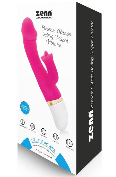 Pleasure Clitoris Licking G-Spot Vibrator - Rabbit-Vibrator 4