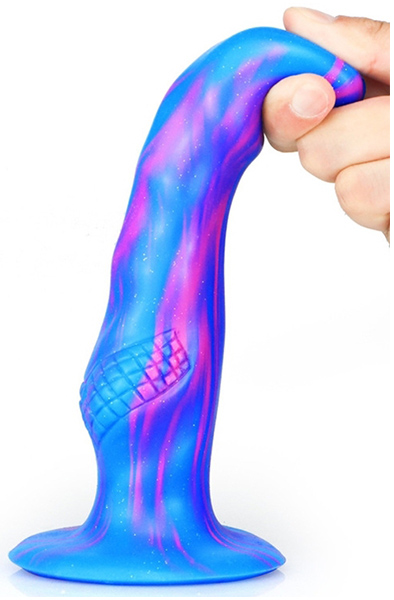 Plug Alivax Blue-Pink 18 cm - Drachen-Dildo 2