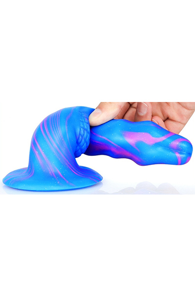 Plug Alivax Blue-Pink 18 cm - Drachen-Dildo 3