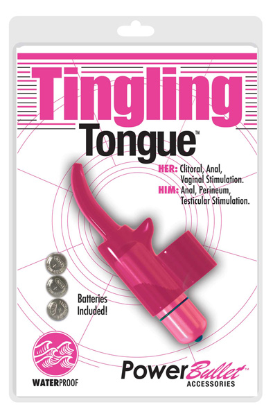 Power Bullet Tingling Tongue Pink - Finger-Vibrator 2
