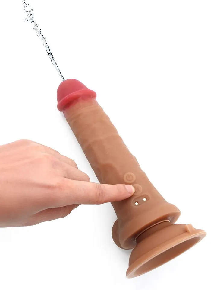 Power Squirt Vibration Dildo With Remote 23 cm - Spritzdildo 3 [full]