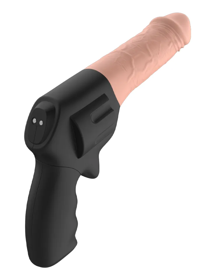 PowerShot Vibrating & Thrusting Dildo - Vibrierender Dildo 1 [full]
