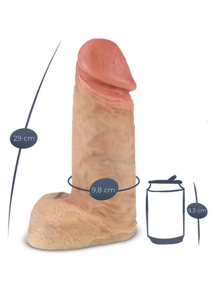 Premium Real Skin XXL Dildo 29 cm - XXL-Dildo 2 [full]
