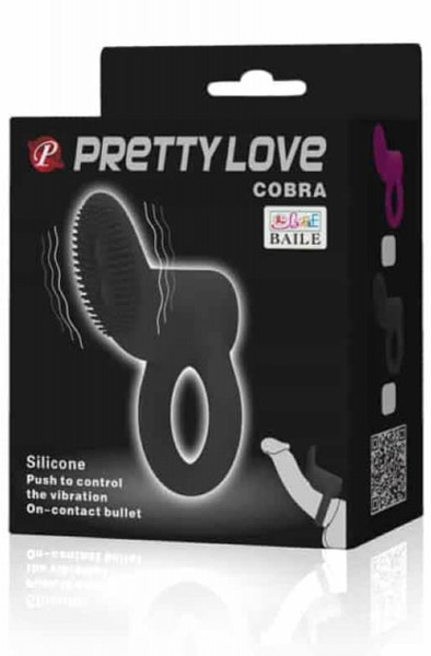 Pretty Love Cobra - Vibrierender Penisring 2