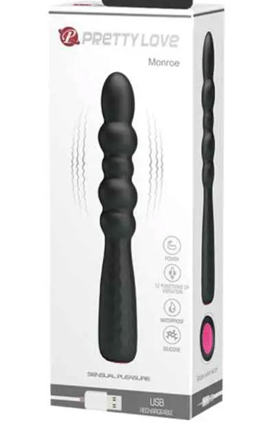 Pretty Love Monroe Black - Anal-Vibratoren 4