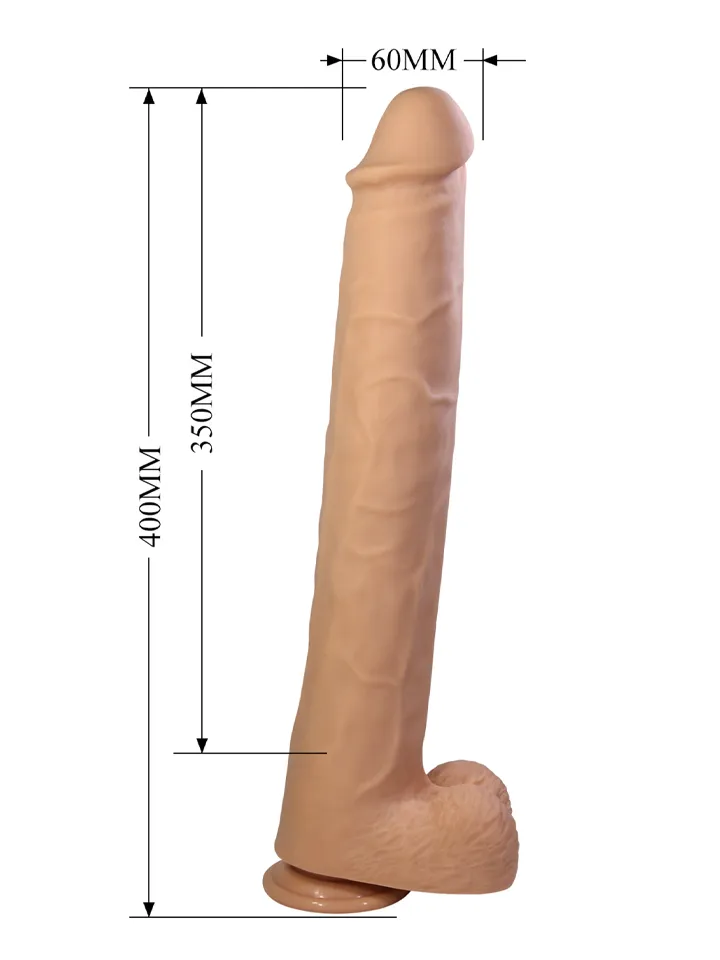 Pretty Love Pat Realistic Dildo 40 cm - XL Dildo 3 [full]