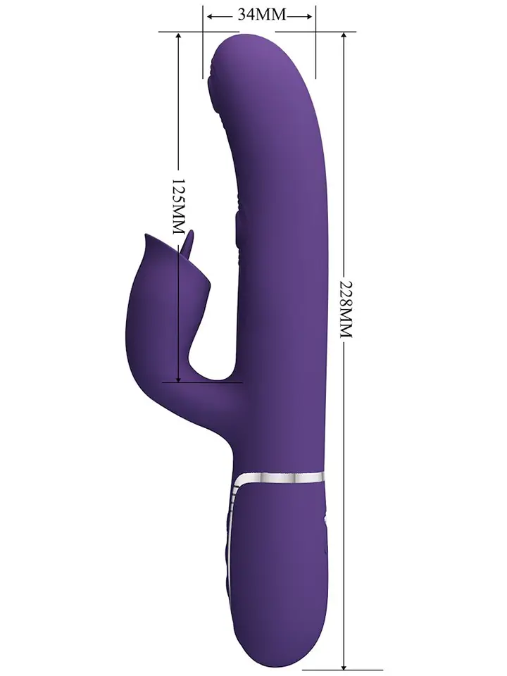 Pretty Love Rabbit Vibrator mit Leckfunktion - Rabbit-Vibrator 2