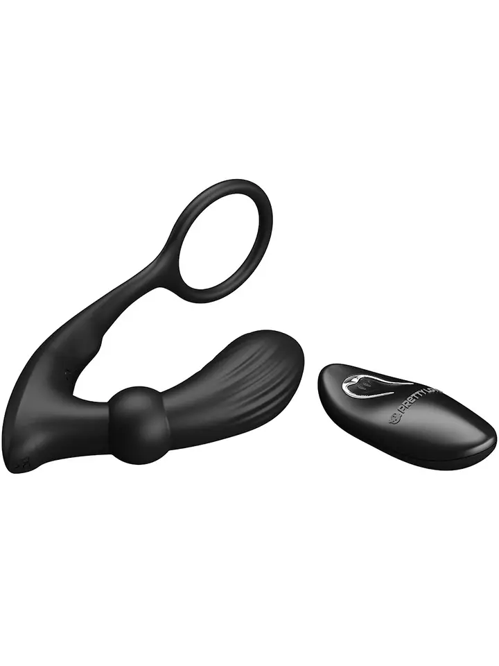 Pretty Love Warren Prostate Stimulator - Analplug mit Penisring 3