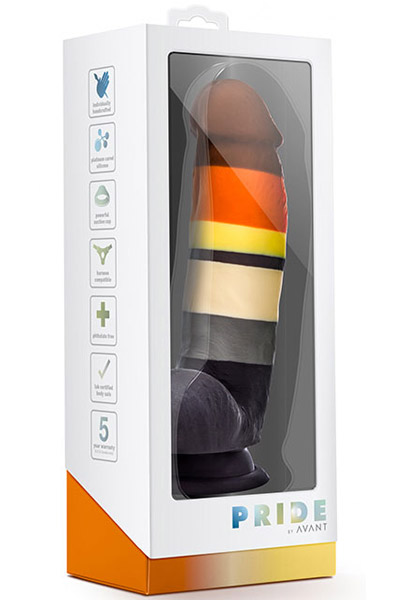 Pride Silicone Dildo With Suction Cup Bear 18cm - Dildo 2