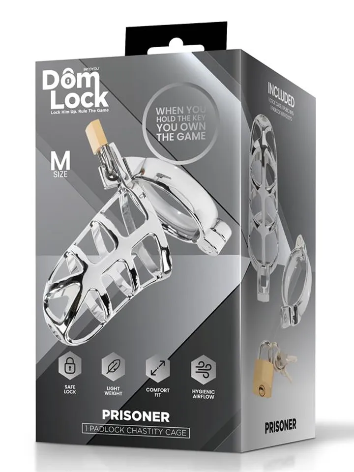 Prisoner Chastity Cage Size Medium - Keuschheitskäfig 4 [full]