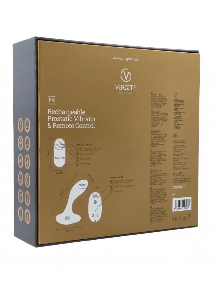 Prostatic Vibrator Plug With Remote Control - Prostata-Vibrator 5 [full]
