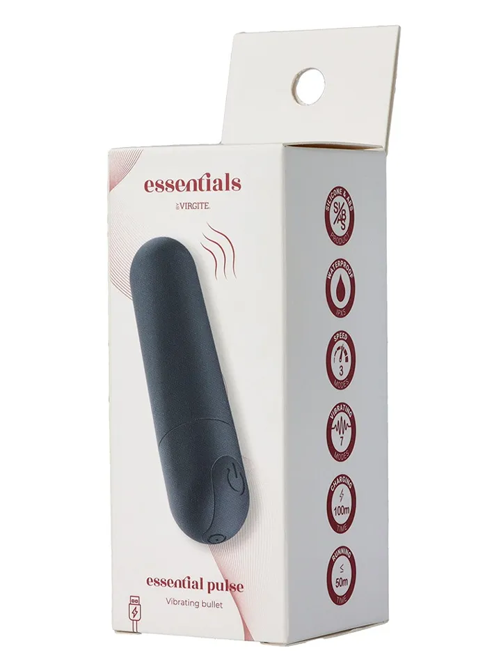 Pulse Wiederaufladbarer Vibrationsbullet - Kugel-Vibrator 4 [full]