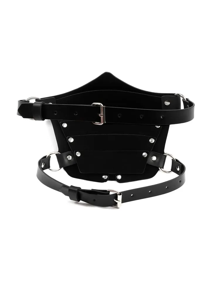Punk Style Adjustable Mask - BDSM Maske 2 [full]