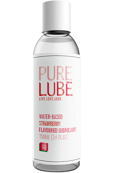 Pure Gleitgel mit Erdbeergeschmack 150 ml - Gleitmittel mit Geschmack 2
