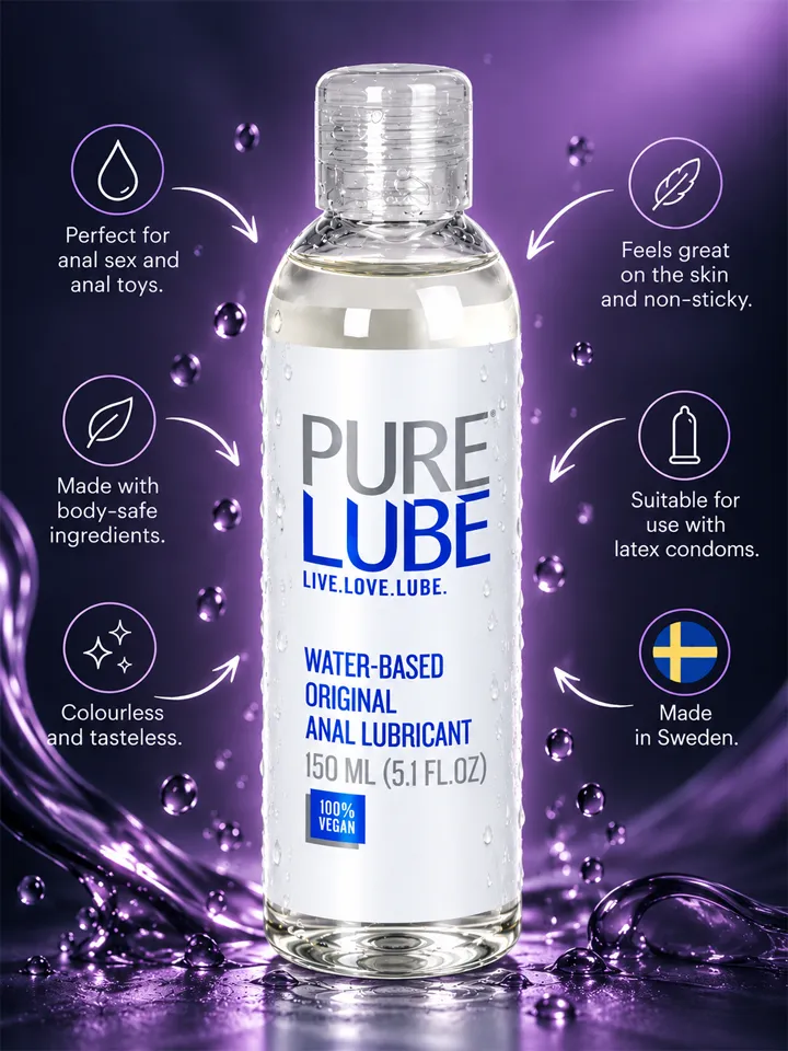 Pure Lube Water-Based Anal Lubricant 150 ml - Anal-Gleitmittel 2 [full]