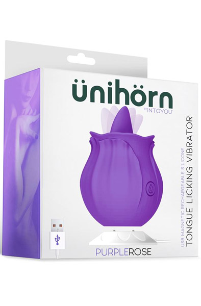 Purplerose Tongue Licking Vibrator - Klitoris-Stimulator 3
