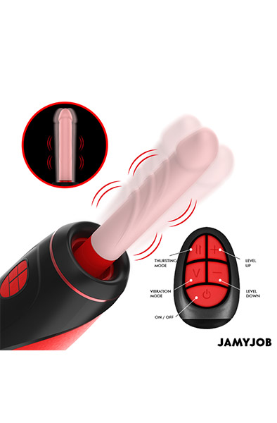 PYSTON Automatischer Dildo mit Fernbedienung - Sexmaschine 3