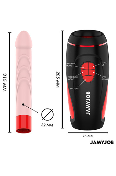 PYSTON Automatischer Dildo mit Fernbedienung - Sexmaschine 5