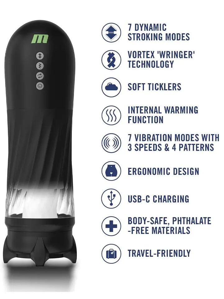 Quantum X Heating Super Stroke Machine - Automatischer Masturbator 7