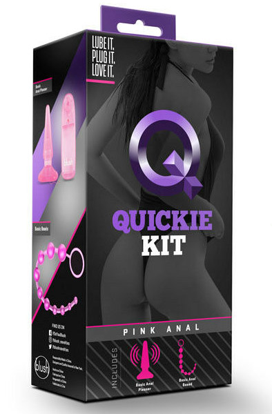 Quickie Kit Rosa Anal-Set - Analplug Set 2
