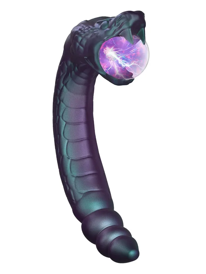 Rattle Snake Glowing Plasma Globe - Drachen-Dildo 1 [full]