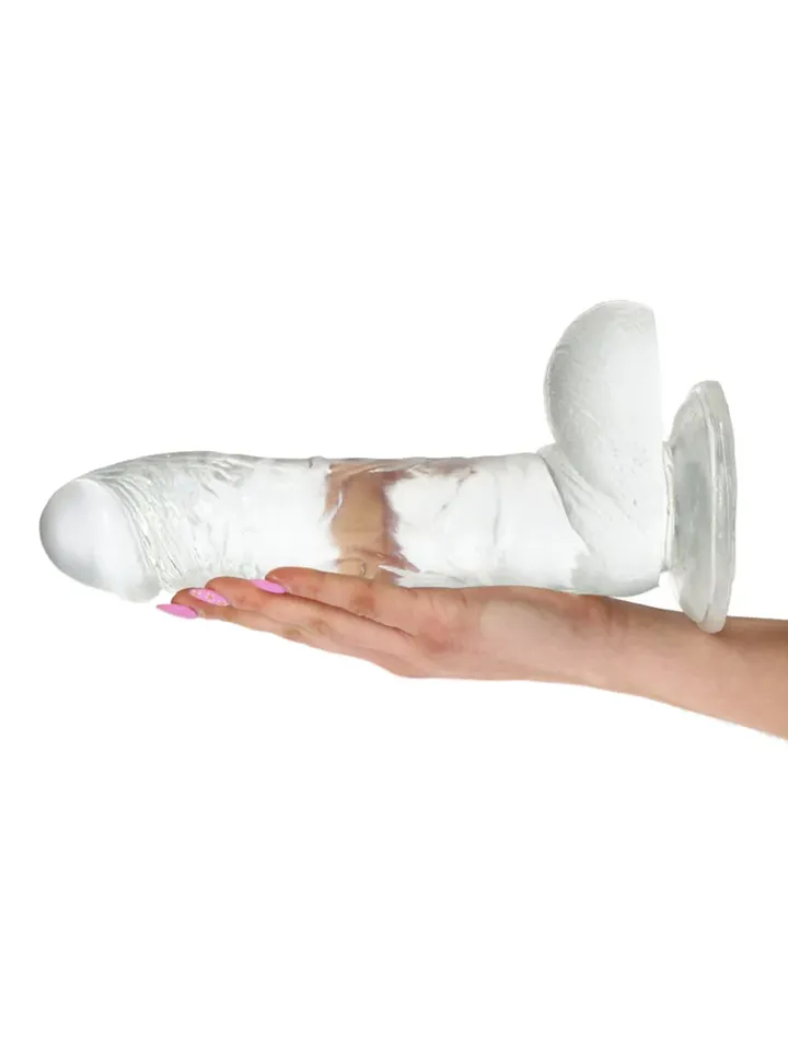 Real Rapture Jelly Dildo Transparent 25,5 cm - Dildo 2 [full]