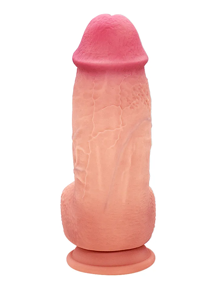 Realistic Chubby Silicone Dildo 21 cm - Realistischer Dildo 1 [full]