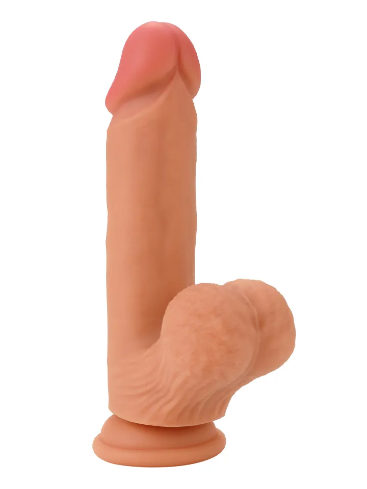 Realistic Dildo Liquid Silicone 21 cm - Realistischer Dildo 4