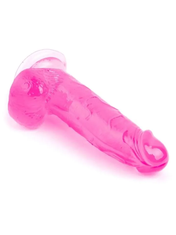 Realistic Penis Crystal Jellies Pink 20 cm - Dildo 2 [full]