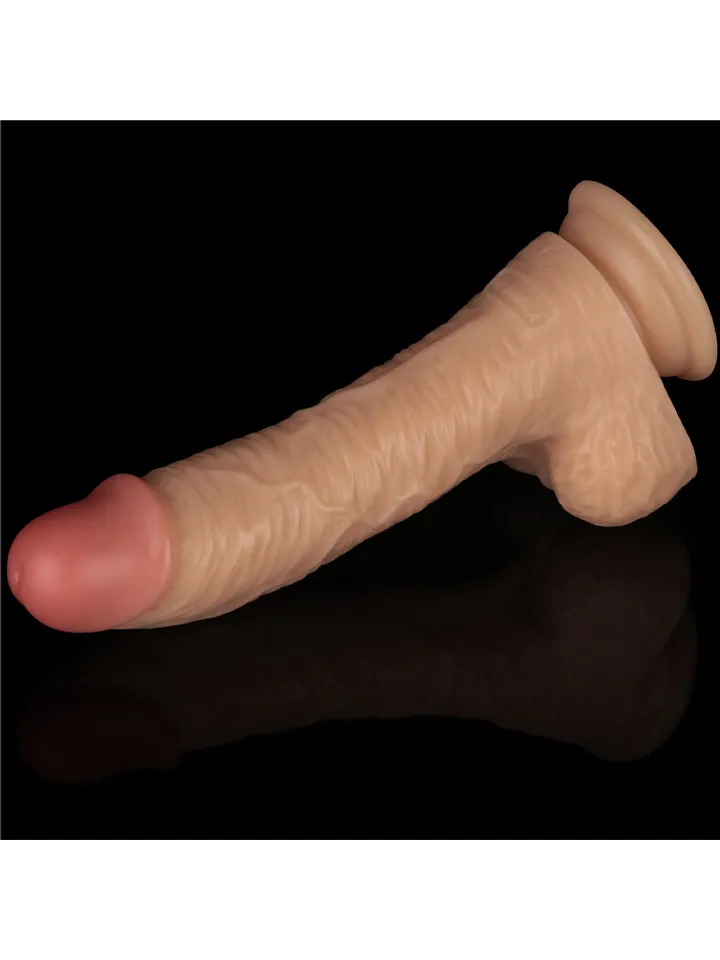 Realistic Vibrating Power Cock 22 cm - Vibrierender Dildo 5 [full]