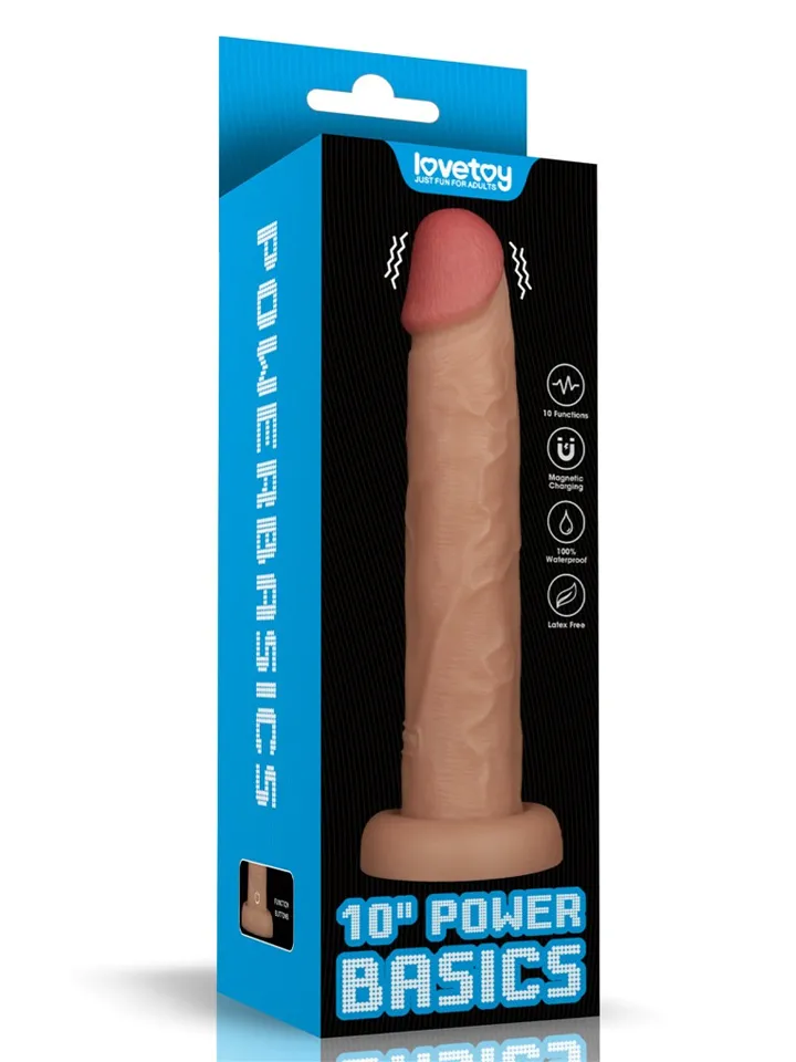 Realistic Vibrating Power Cock 26,2 cm - Vibrierender Dildo 5 [full]