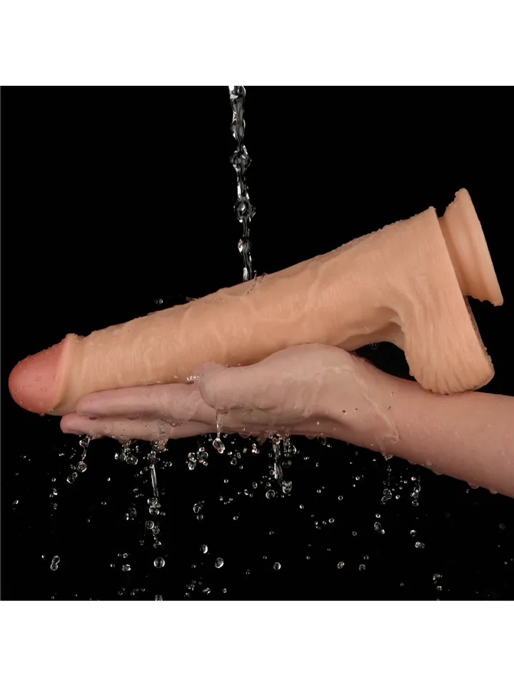 Realistic Vibrating Power Cock 28,3 cm - Vibrierender Dildo 4 [full]